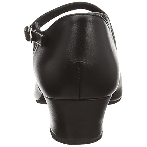 Diamant Donne Scarpe da Ballo 052-102-034 - Pelle Nappa Nero - 3,7 cm Cuban - Made in Germany